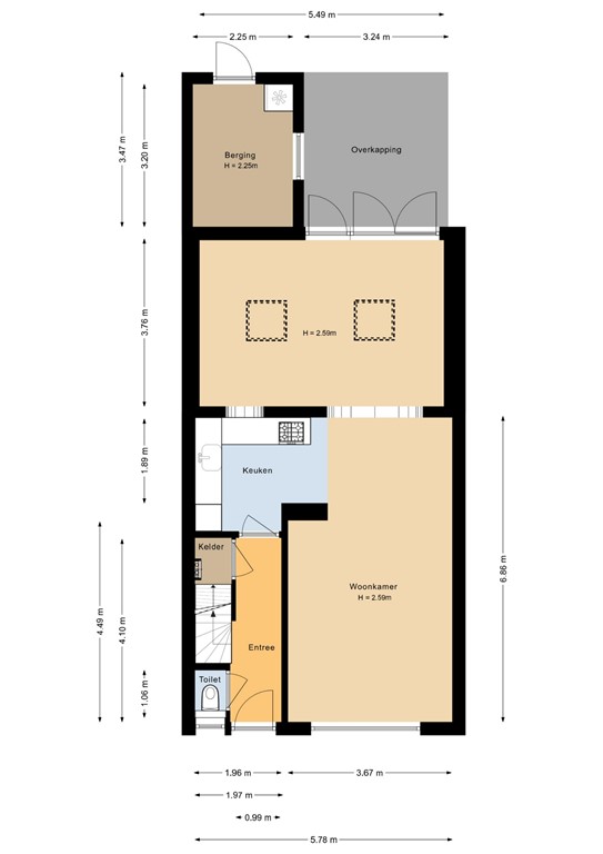 mediumsize floorplan